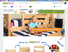 Tablet Screenshot of maxtrixkids.com